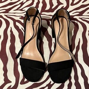 black heels